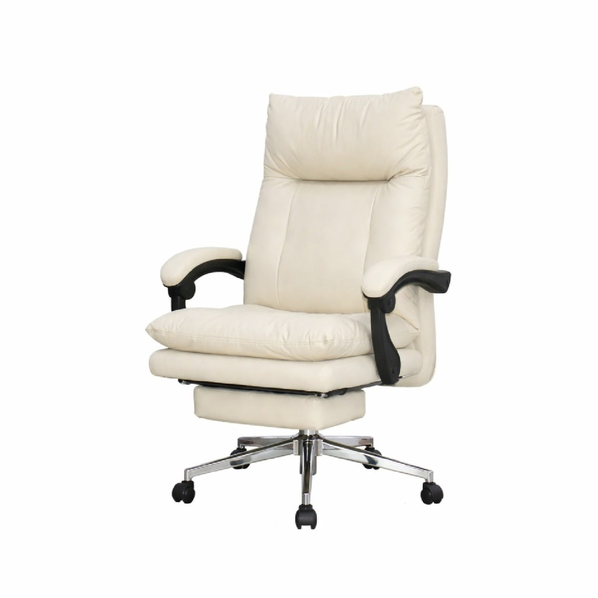 Silla de Oficina Presidente Owen PU Beige möbelArt1
