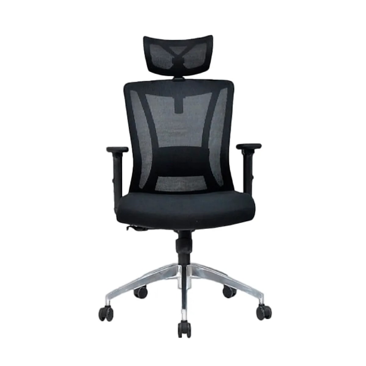 Silla de Oficina Presidente Spike BR BA Negro Ergonómica möbelArt2