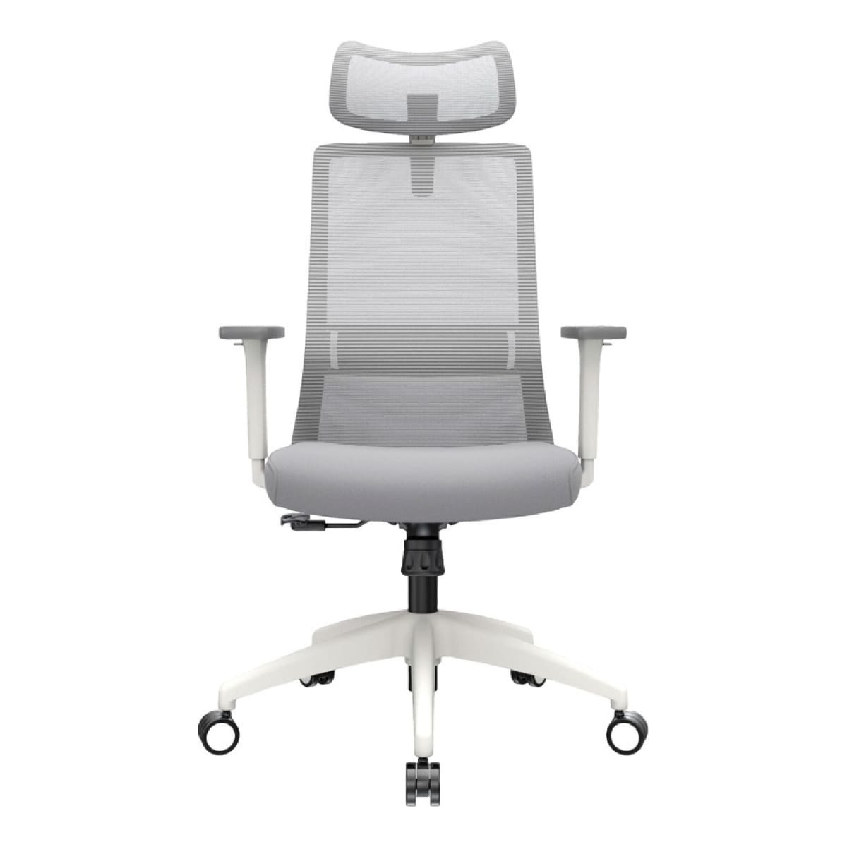 Silla de Oficina Presidente Twist BN Gris Ergonómica möbelArt2