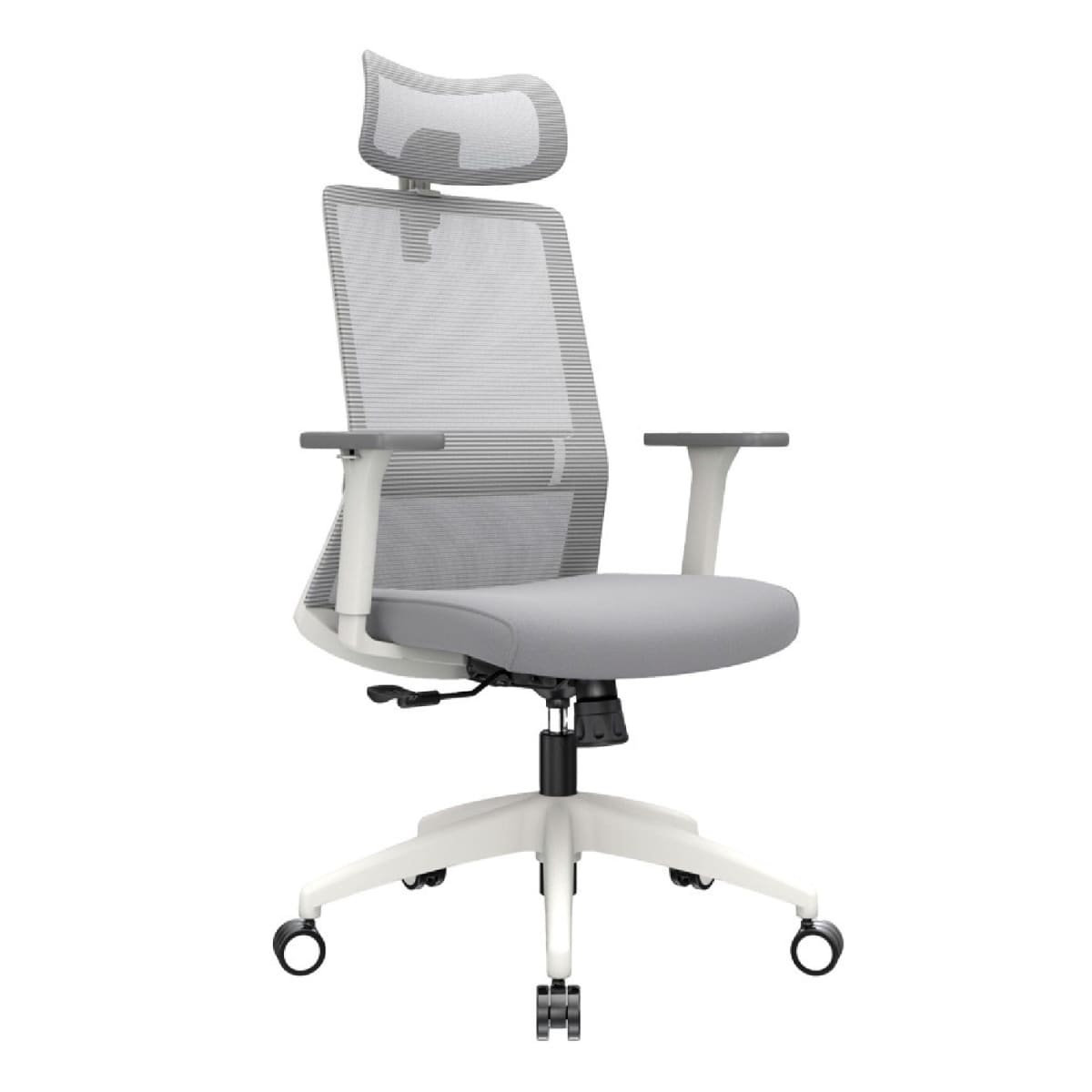 Silla de Oficina Presidente Twist BN Gris Ergonómica möbelArt1