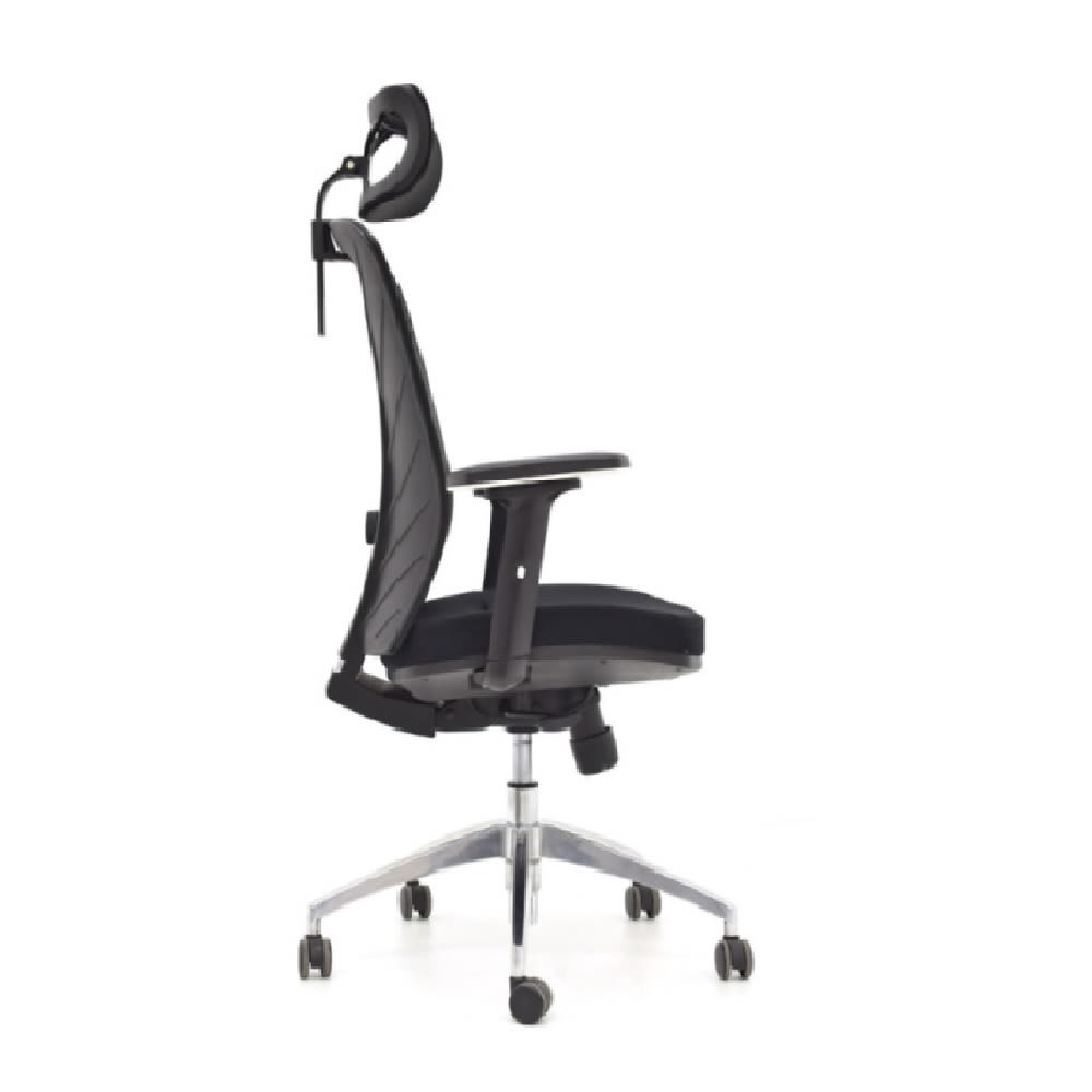 Silla de Oficina Presidente Versalles Negro Ergonómica möbelArt3