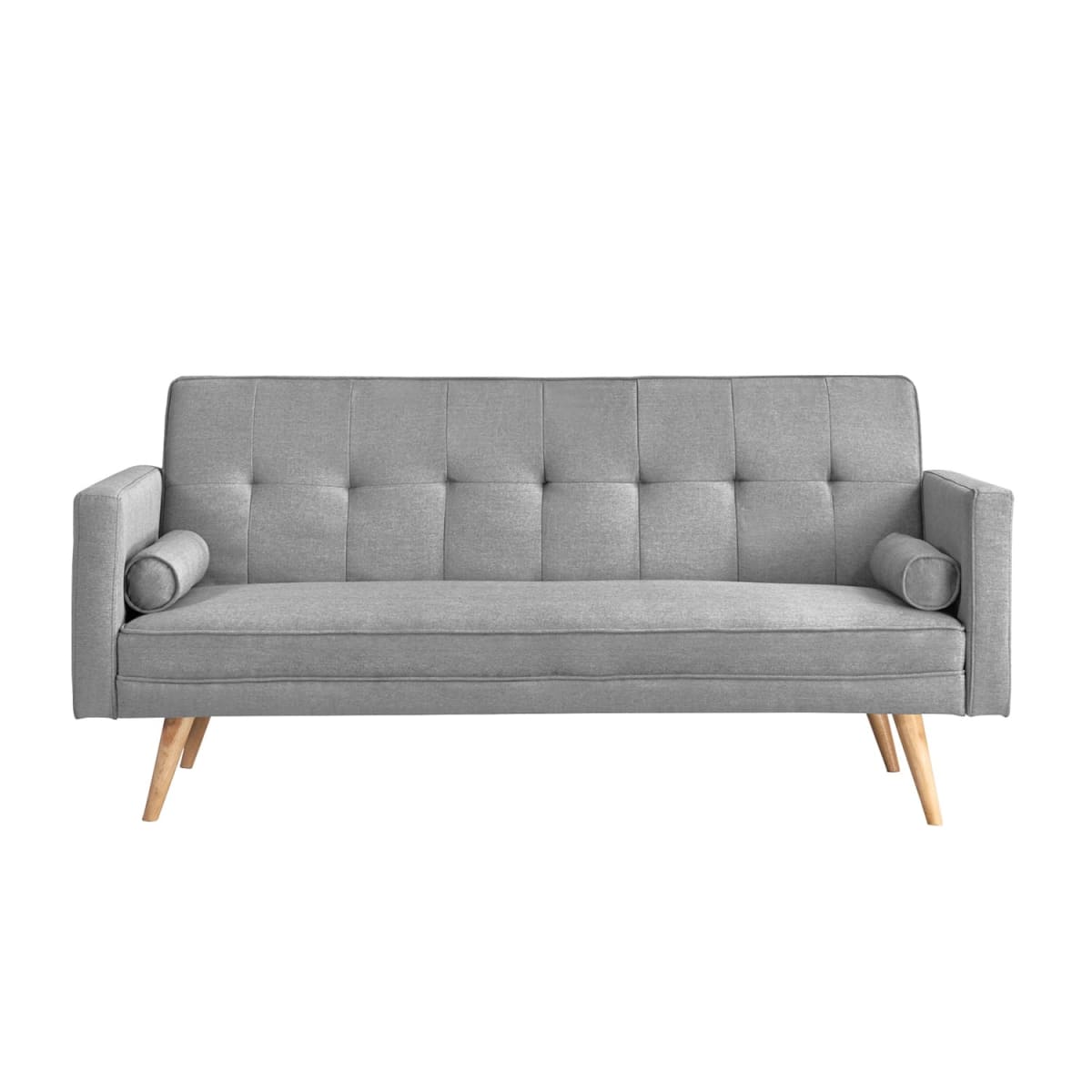 Sofá Cama Venecia Textil Gris Claro möbelArt1