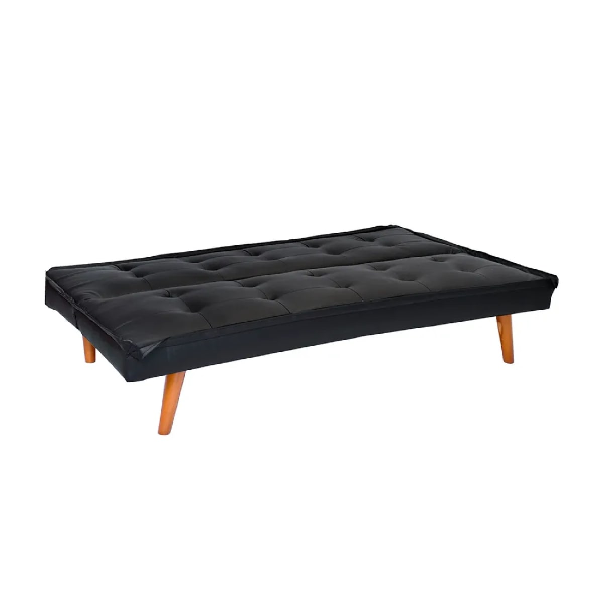 Sofá Cama Florencia Negro PU möbelArt5