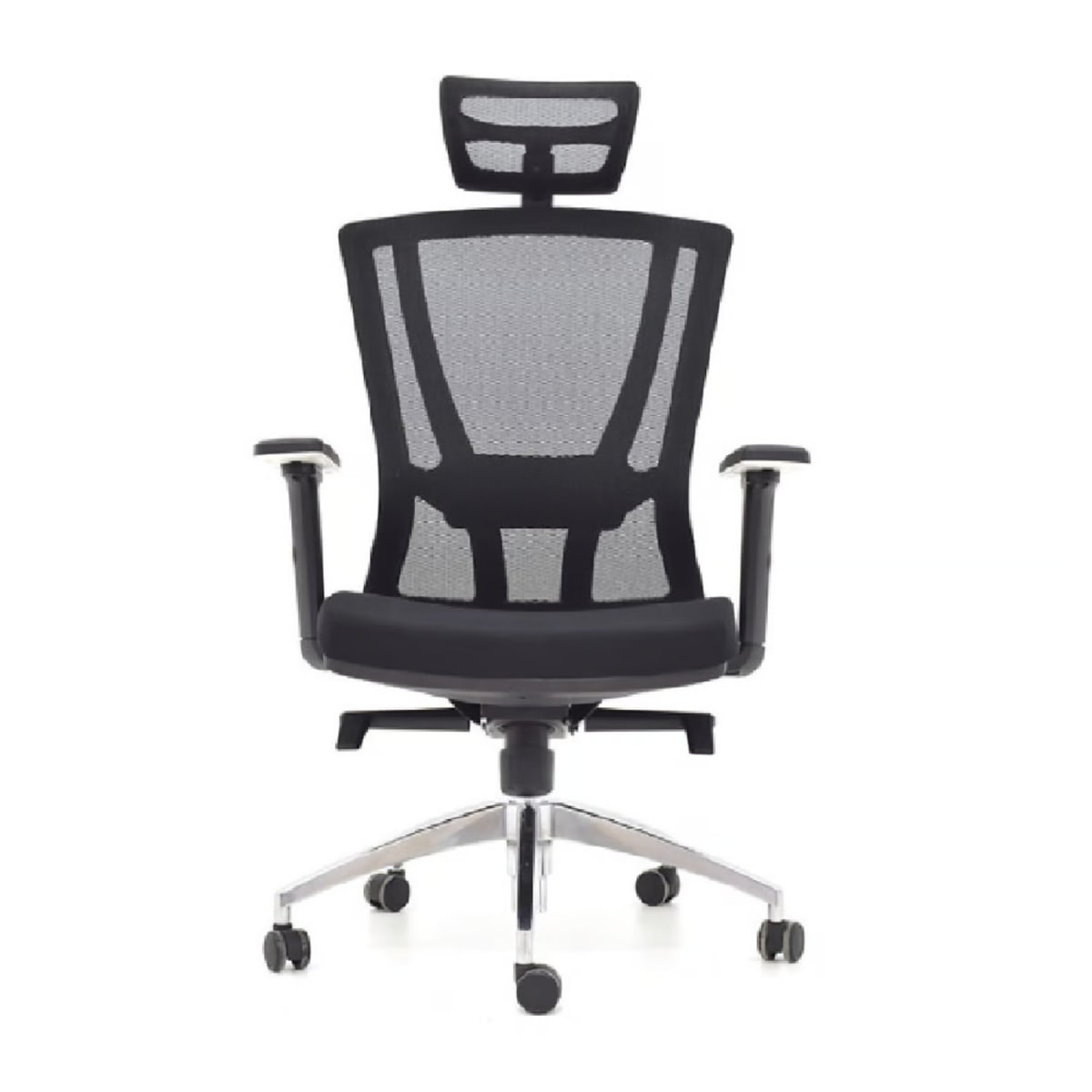 Silla de Oficina Presidente Winner Base Aluminio Negro Ergonómica möbelArt2