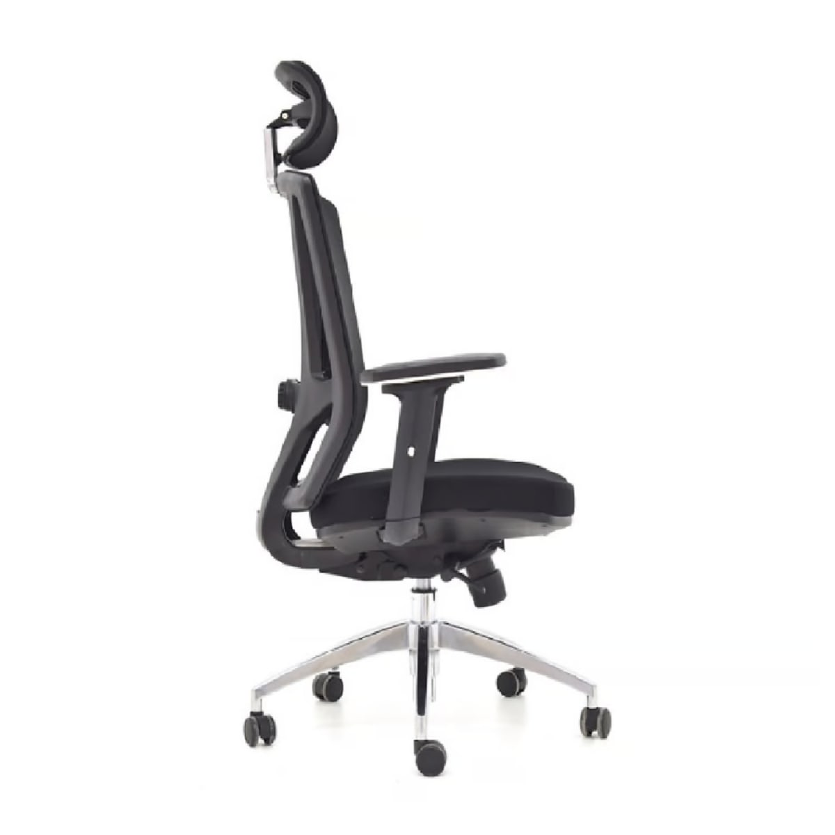 Silla de Oficina Presidente Winner Base Aluminio Negro Ergonómica möbelArt3