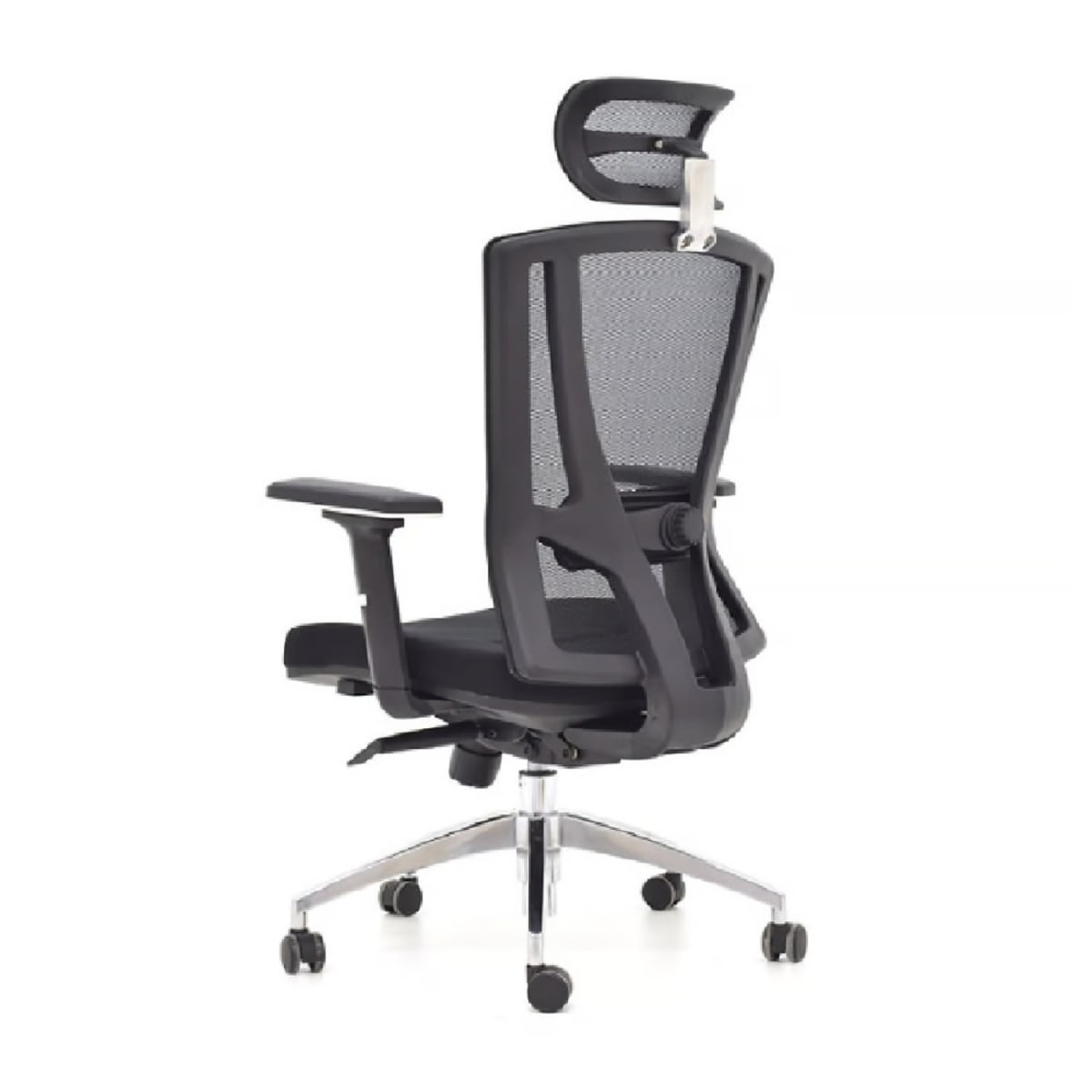 Silla de Oficina Presidente Winner Base Aluminio Negro Ergonómica möbelArt4