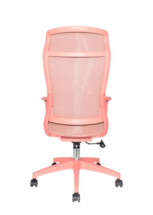 Silla de Oficina Presidente Rigs Malla Salmón möbelArt4