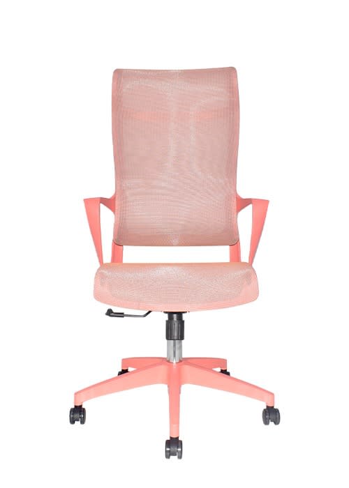 Silla de Oficina Presidente Rigs Malla Salmón möbelArt2