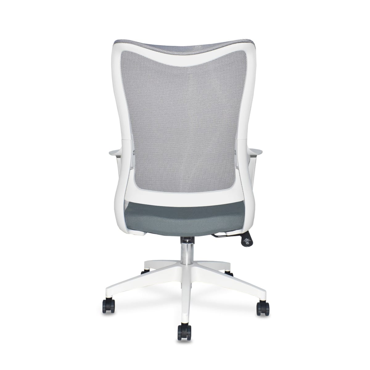 Silla de Oficina Gerente Rigs Tapizada Gris möbelArt3