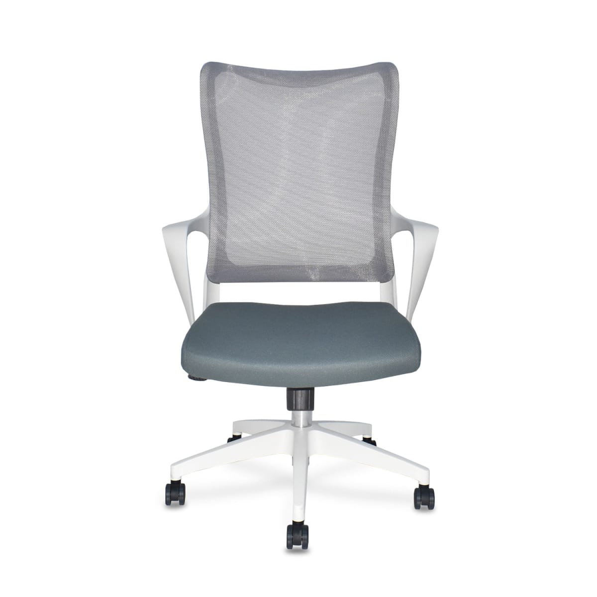 Silla de Oficina Gerente Rigs Tapizada Gris möbelArt1