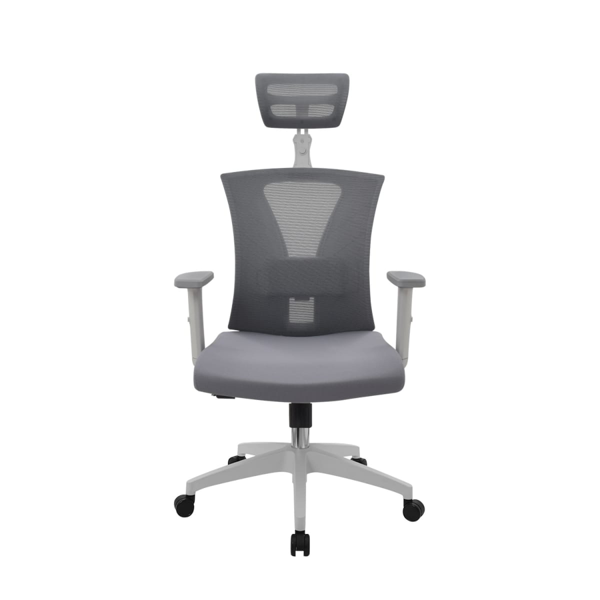 Silla de Oficina Presidente Niza BN BR Gris möbelArt3