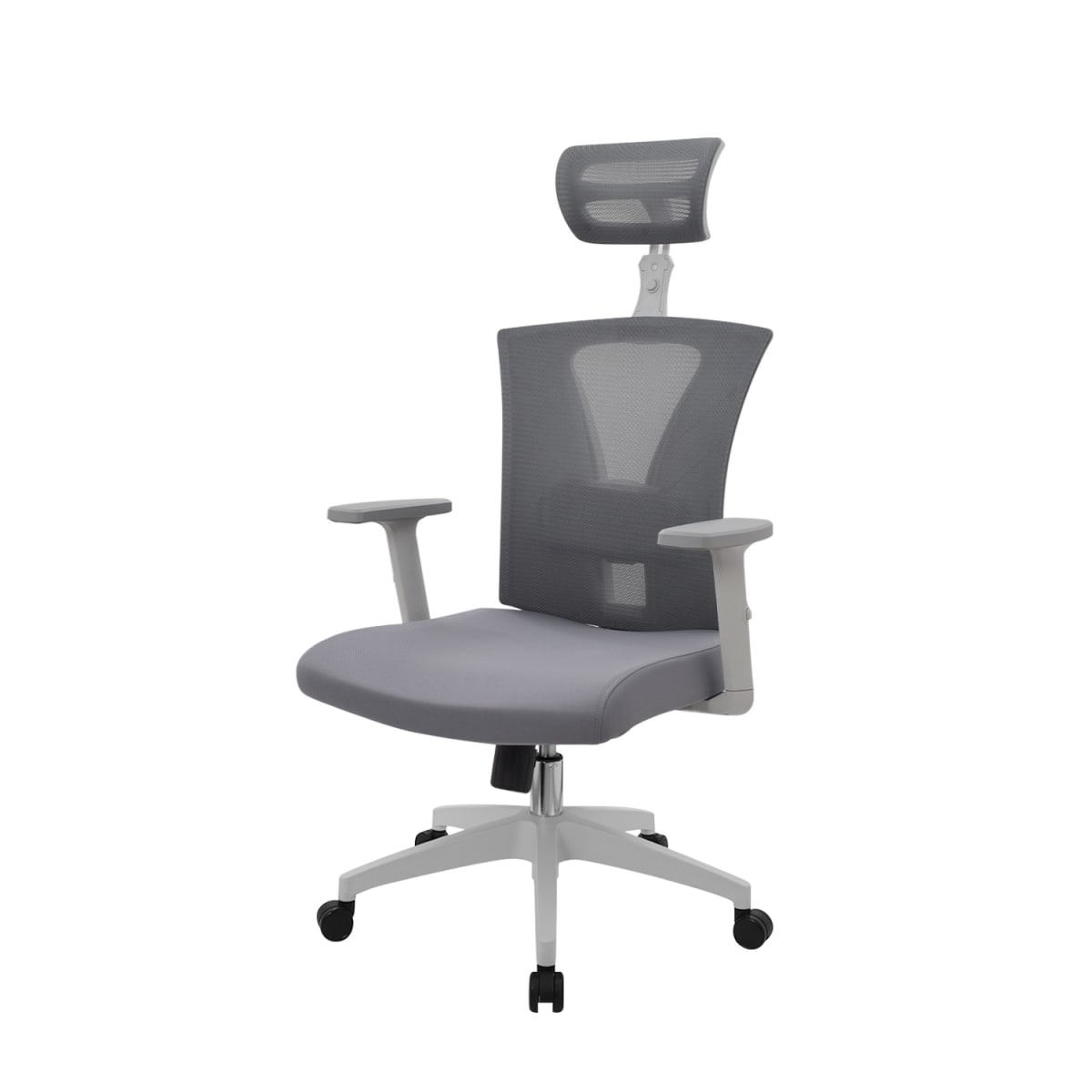 Silla de Oficina Presidente Niza BN BR Gris möbelArt2