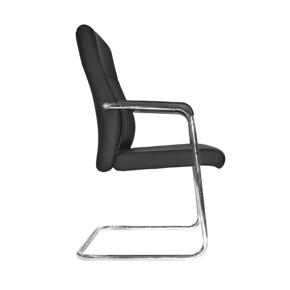 Silla de Oficina Visita Tax PU Negro möbelArt5