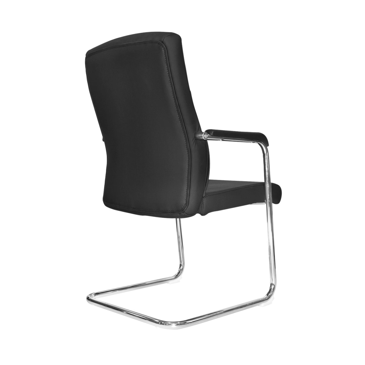 Silla de Oficina Visita Tax PU Negro möbelArt6