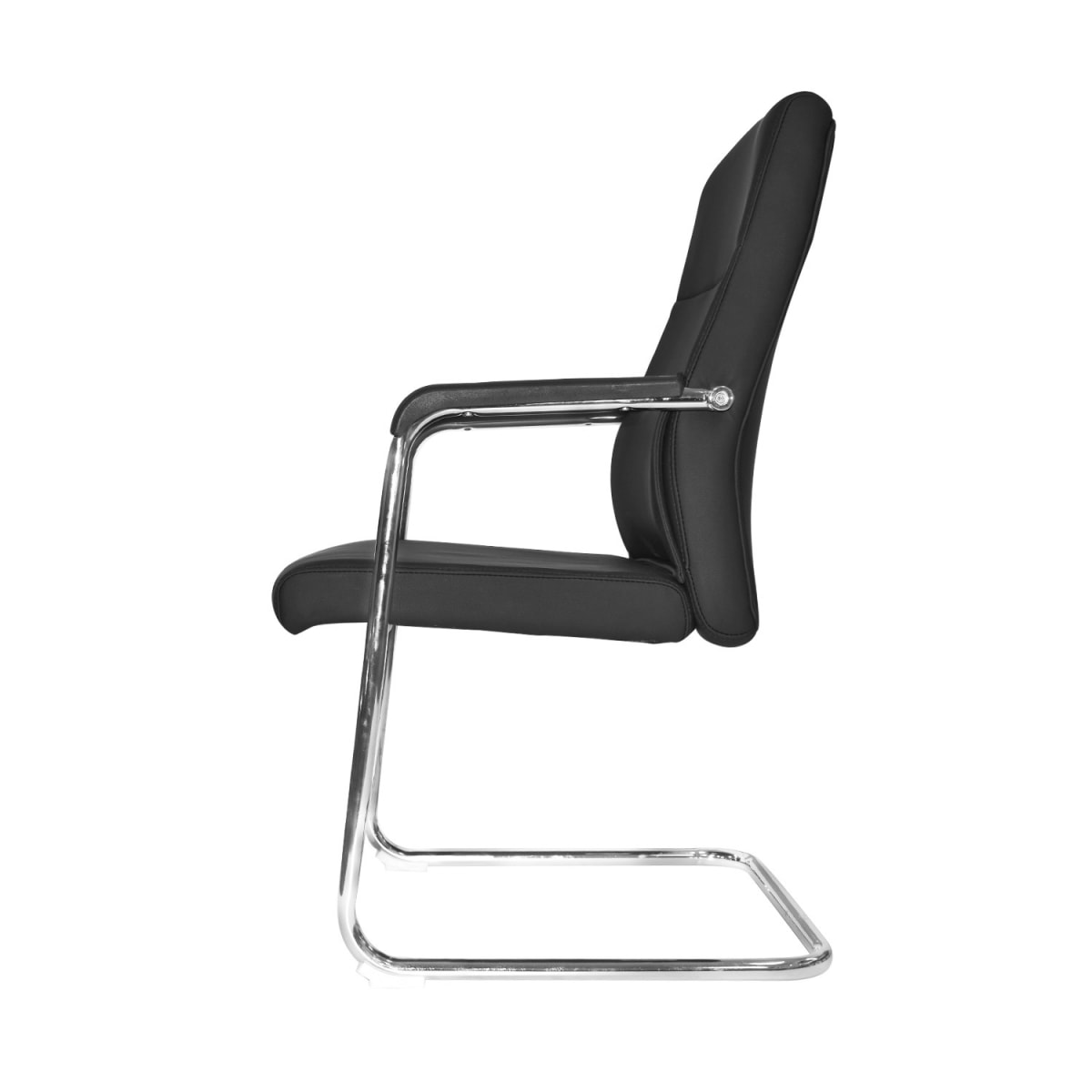Silla de Oficina Visita Tax PU Negro möbelArt4