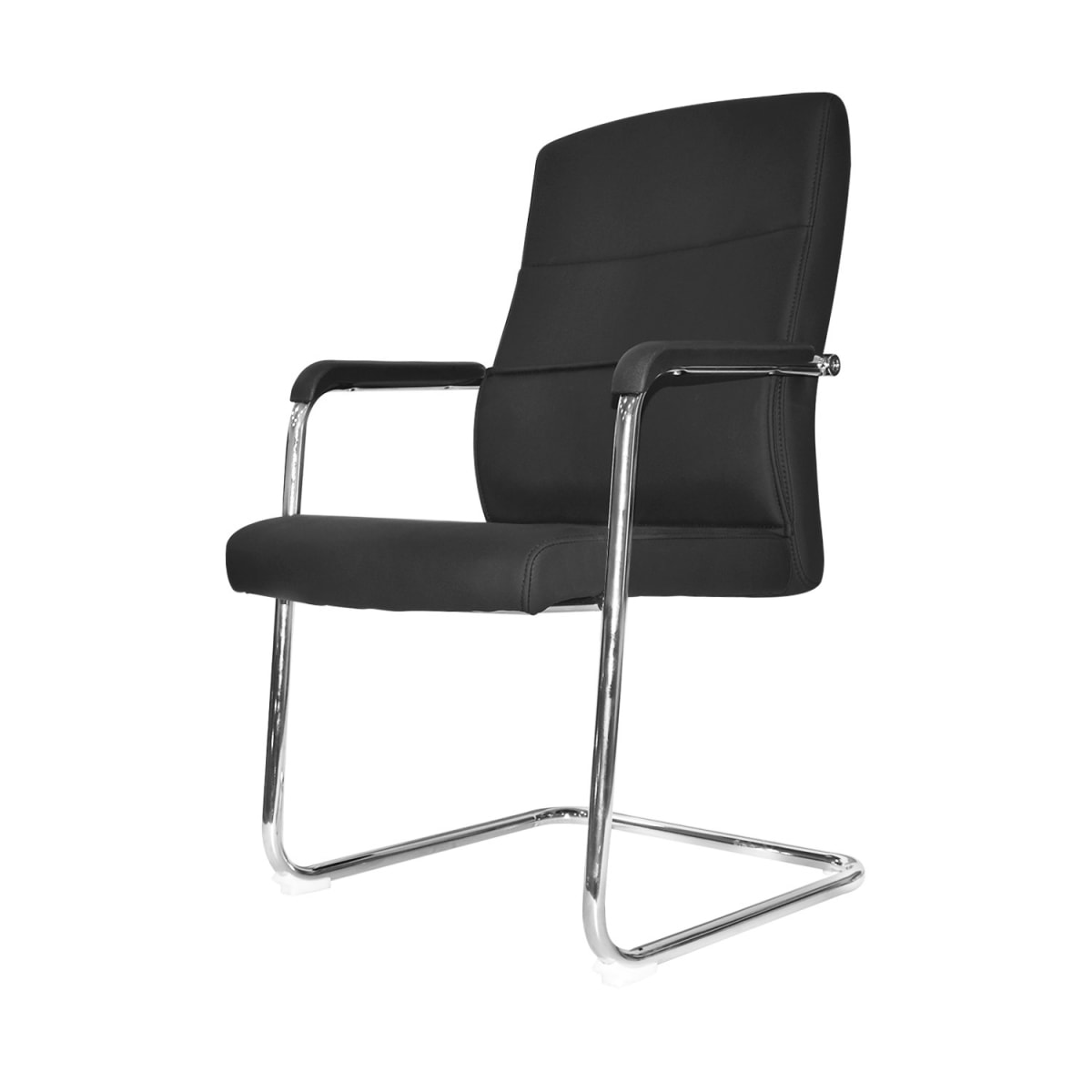 Silla de Oficina Visita Tax PU Negro möbelArt2