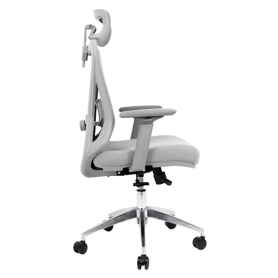 Silla de Oficina Presidente Dolfin B3D Gris Ergonómica möbelArt3