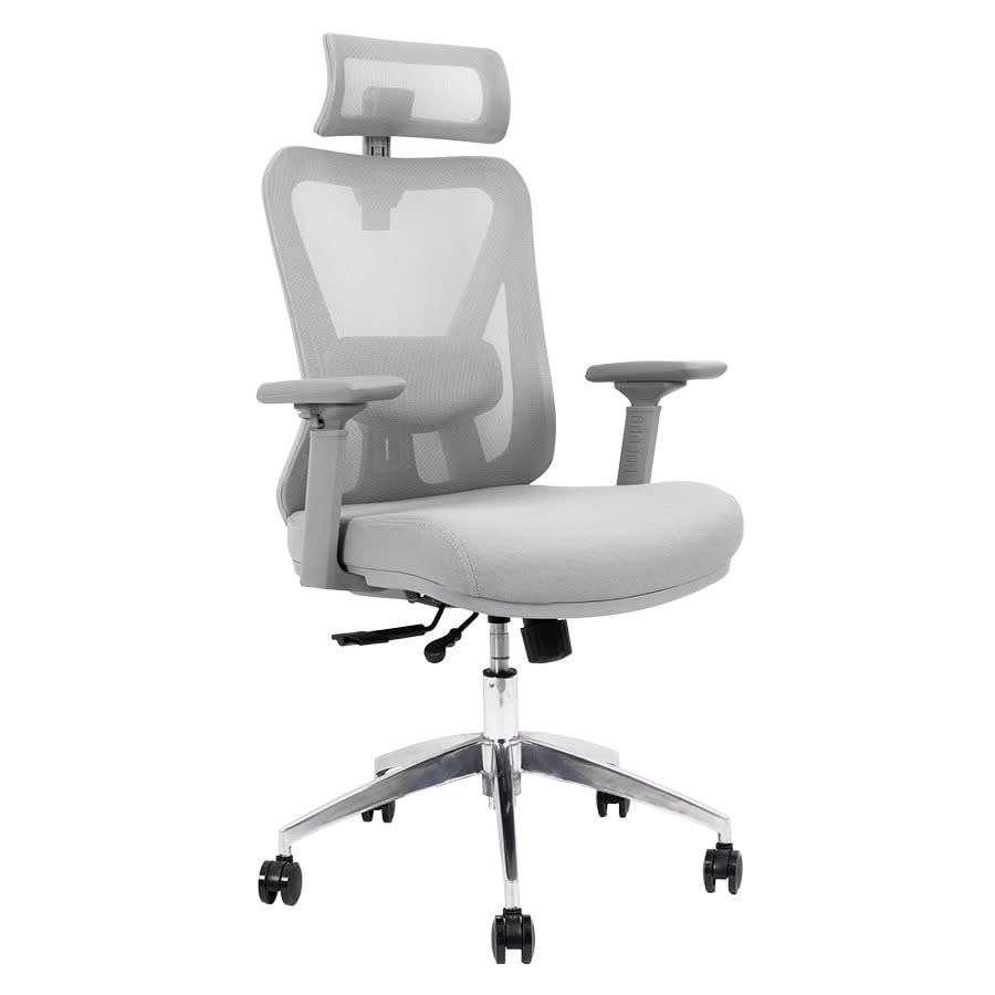 Silla de Oficina Presidente Dolfin B3D Gris Ergonómica möbelArt1