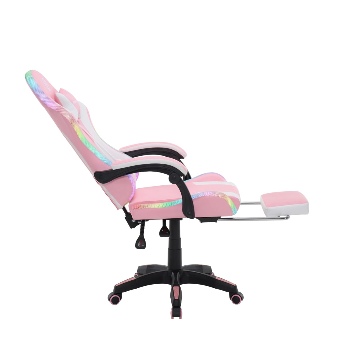 Silla Gamer con Luces y masajeador PU möbelArt4