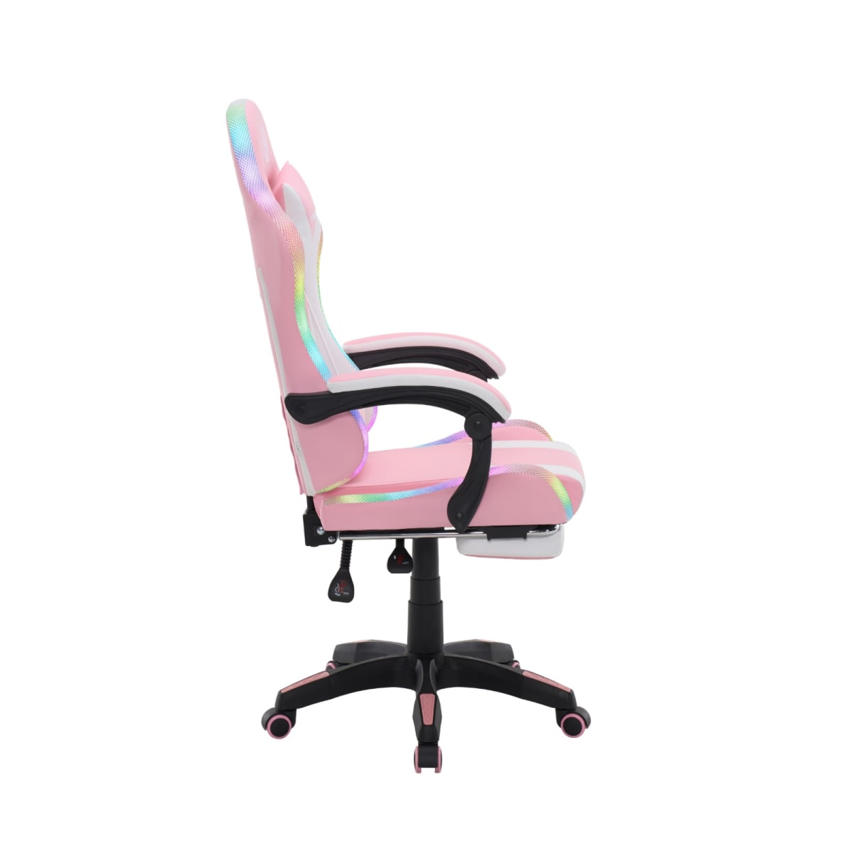 Silla Gamer con Luces y masajeador PU möbelArt3