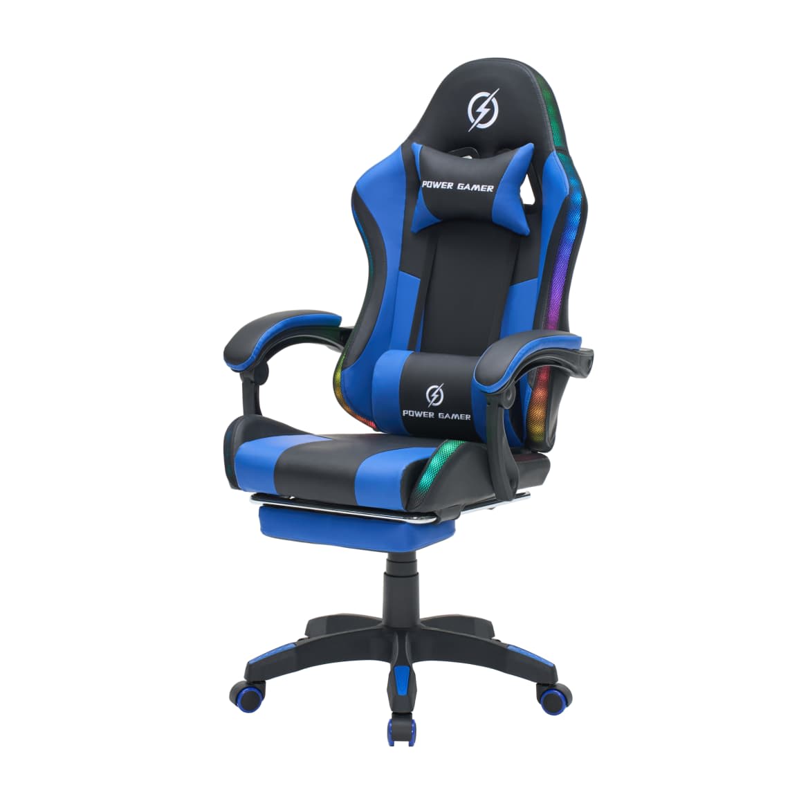 Silla Gamer con Luces y masajeador PU möbelArt8