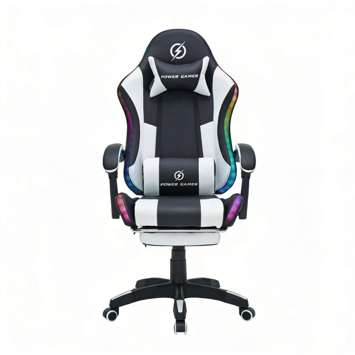 Silla Gamer con Luces y masajeador PU möbelArt10