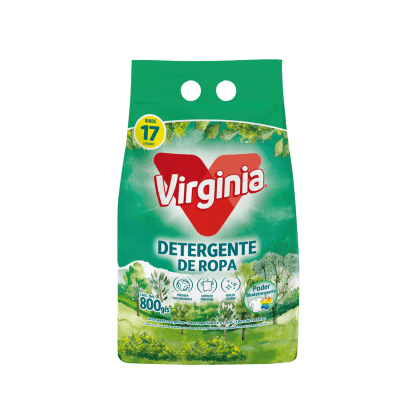 DETERGENTE EN POLVO VIRGINIA 800g