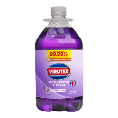 LIMPIADOR MULTI-SUPERFICIES DESINFECTANTE 4000 ML LAVANDA CON NANOPARTÍCULAS DE COBRE1