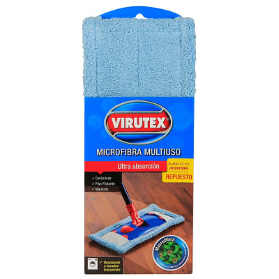 REPUESTO MOPA PLANA MICROFIBRA 35 cm. VIRUTEX1