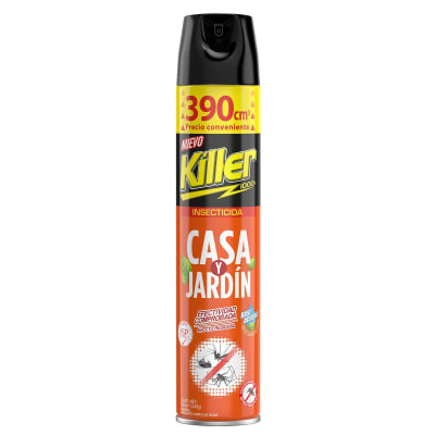 INSECTICIDA KILLER AEROSOL CASA Y JARDÍN 390 CC1