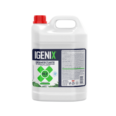 LIMPIADOR DESINFECTANTE BAÑO IGENIX EUCALIPTUS AMONIO CUATERNARIO 5LTS.1