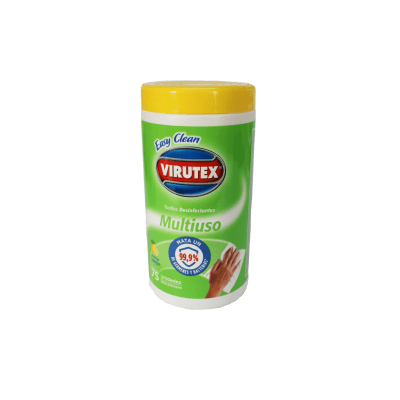 TOALLAS DESINFECTANTES VIRUTEX EASY CLEAN 75 UNIDADES1