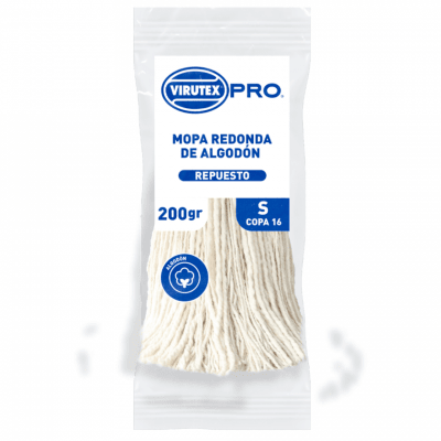REPUESTO MOPA ALGODON VIRUTEX PRO 200GR.1