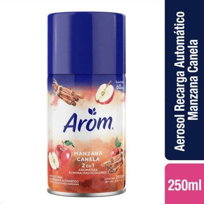 REPUESTO DESODORANTE AMBIENTAL AROM AUTOMATICO 250ML