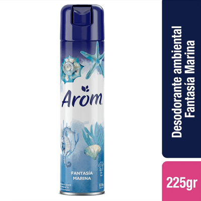 DESODORANTE AMBIENTAL AROM  225GRS