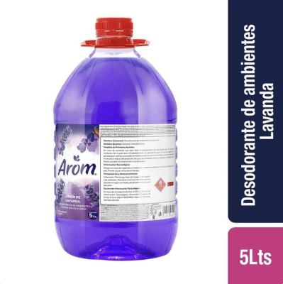 DESODORANTE AMBIENTAL AROM 5LTS.