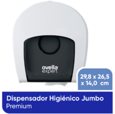 DISPENSADOR PAPEL HIGIÉNICO OVELLA PREMIUM BLANCO1