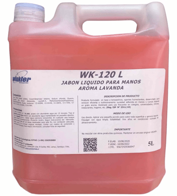 JABON LIQUIDO LAVANDA WINKLER WK-120 L 5LTS.1