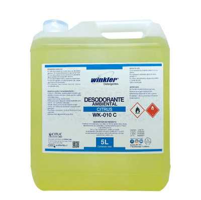 DESODORANTE AMBIENTAL CITRUS WINKLER WK-010 C 5LTS.