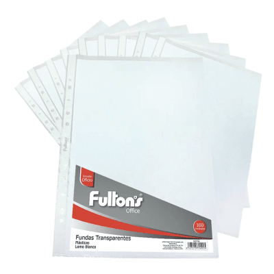 FUNDAS PLASTICAS X100 UNIDADES