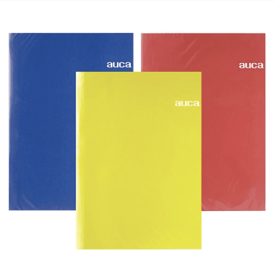 CARPETA PLASTIFICADA CON GUSANO AUCA