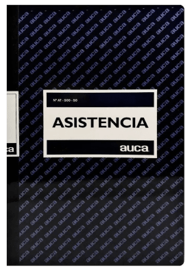 LIBRO DE ASISTENCIA AUCA 100 HOJAS