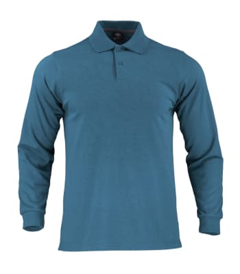 POLERA POLO DRYFRESH® 60% ALGODÓN MANGA LARGA HOMBRE