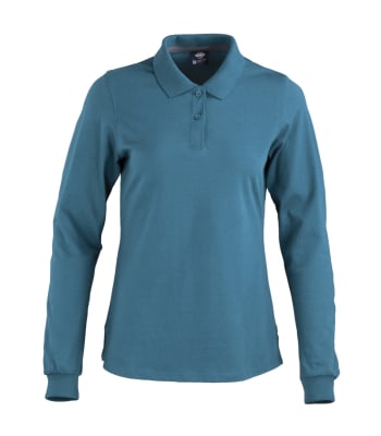 POLERA POLO DRYFRESH® 60% ALGODÓN MANGA LARGA MUJER