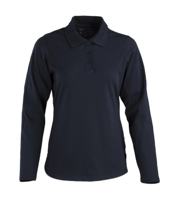 POLERA POLO DRYFRESH SMOOTH® 60% ALGODÓN MANGA LARGA MUJER
