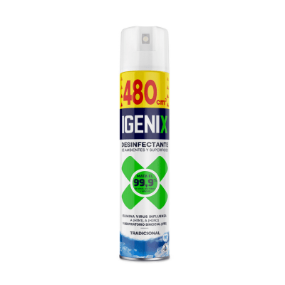 DESINFECTANTE AEROSOL IGENIX  TRADICIONAL 480 CC