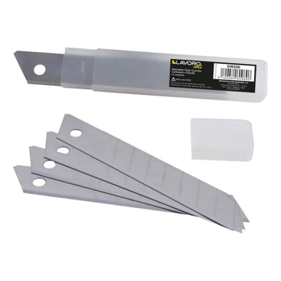 REPUESTO CUCHILLO CARTONERO GRANDE LAVORO 10 HOJAS.