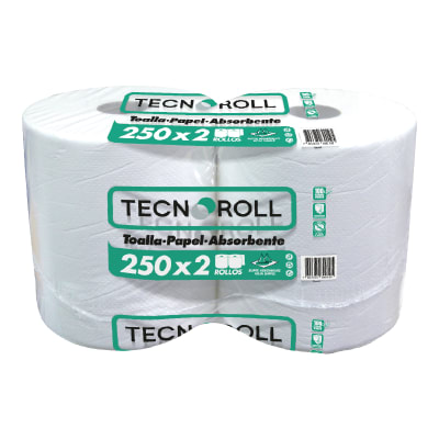 PAPEL TOALLA ABSORBENTE TECNOROLL HS 2X250 MTS.1