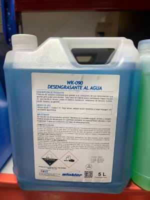 DESENGRASANTE AL AGUA WK-090 WINKLER 5LTS