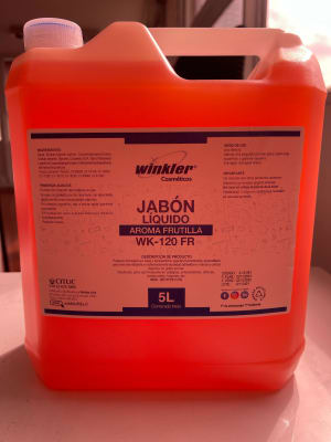 JABON LIQUIDO FRUTILLA WINKLER WK-120 FR 5LS.1